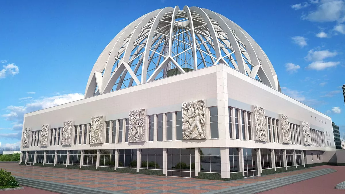 Здание Екатеринбургского цирка с ажурным куполом реконструируют к концу 2024 года. ЕвроМедиа