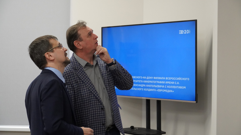 Александр Резванов посетил пресс-центр МИД «ЕвроМедиа»